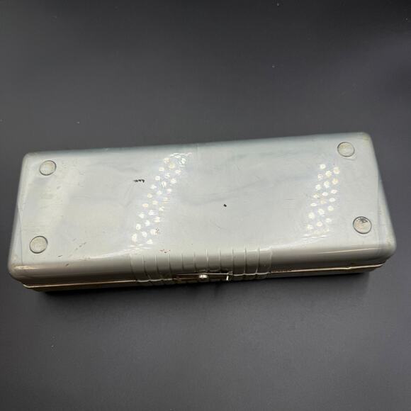 Vintage US National Guard Box Gray Case - Picture 6 of 16